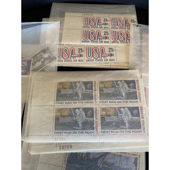 Lot of 100+ Stamps Mint / Used Postage Bird Hunting George Washington Air Mail - Picture 3 of 10